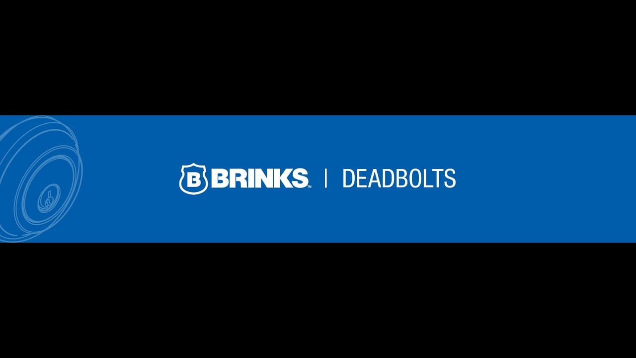 Brinks Door Hardware - Deadbolt Installation thumbnail