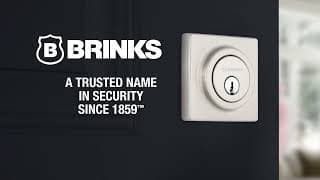 BRINKS Contemporary Single Cylinder Deadbolt