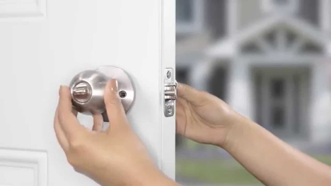 How to Install a Brinks Keyed Entry Door Knob | Easy Installation Guide thumbnail