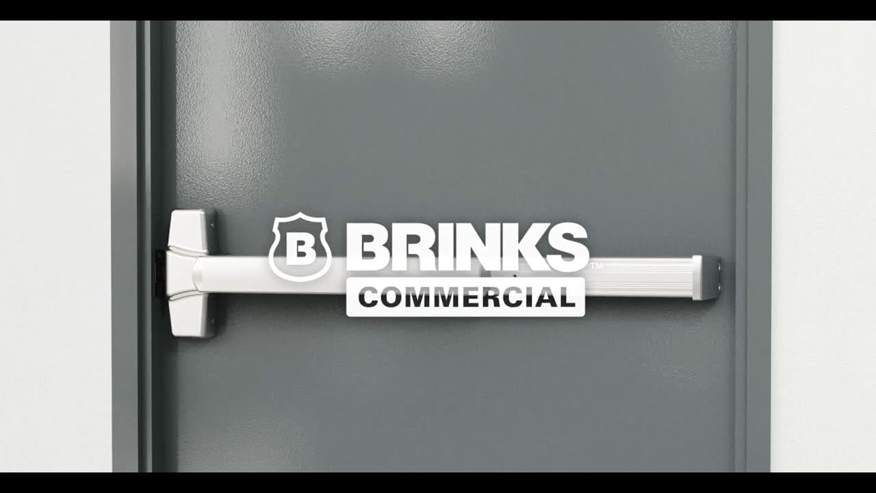 Feature Video for Brinks Commercial M91P Heavy Duty Rim Exit Device thumbnail