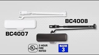 Brinks Commercial BC4007 & BC4008 Heavy Duty Residential Closer Inward Opening Install Instructions thumbnail